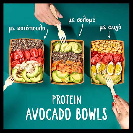 Protein Avocado Bowls