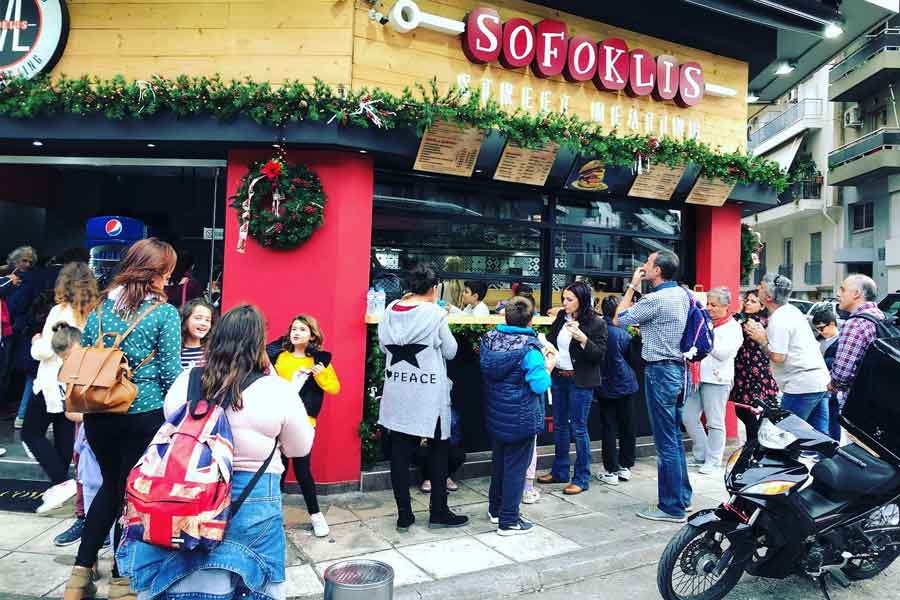 SOFOKLIS STREET MEATING franchise σουβλακια